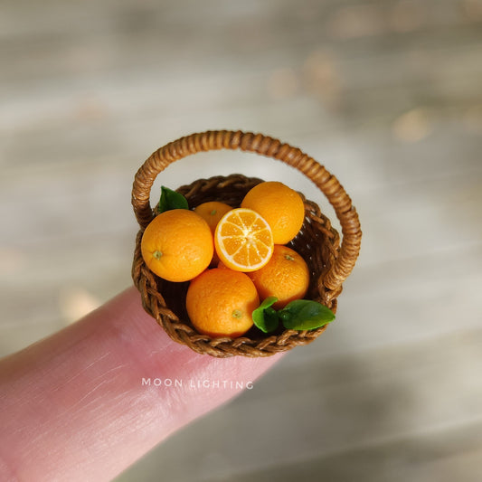 Basket of oranges