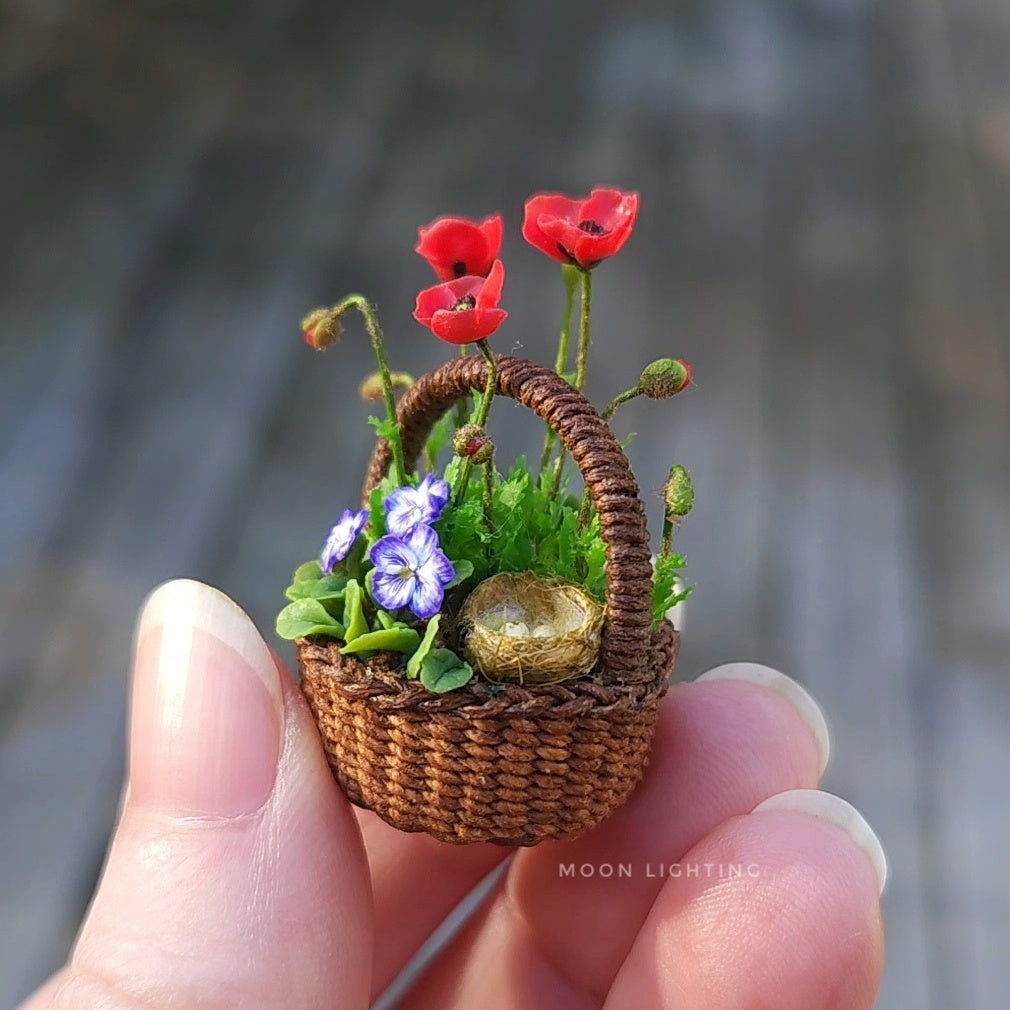 Basket of flowers