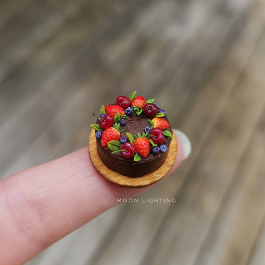 Tiny chocolate cake