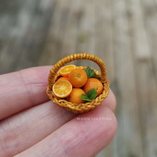 Basket of oranges