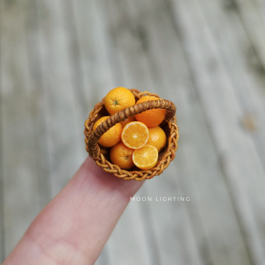 Basket of oranges