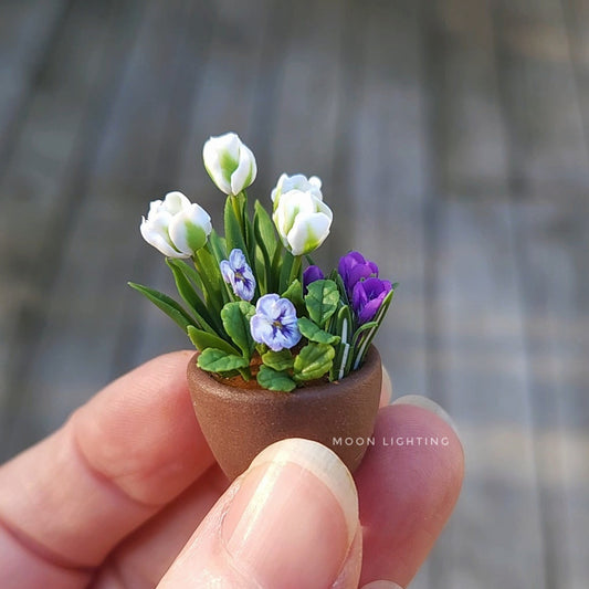 Pot of flowers