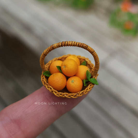 Basket of oranges