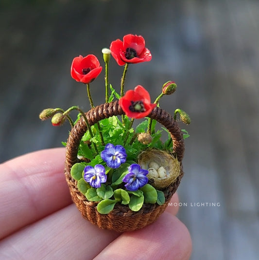 Basket of flowers