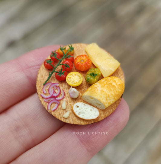 Cheese bread and tomato board (30mm) K