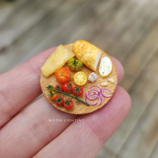 Cheese bread and tomato board (30mm) K
