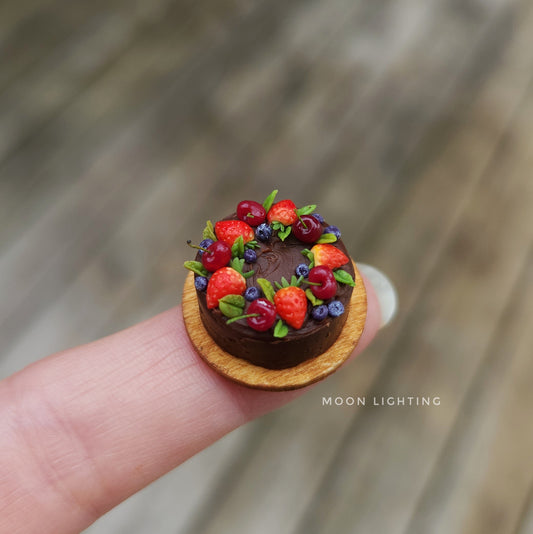 Tiny chocolate cake