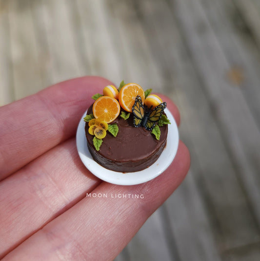Chocolate and orange cake