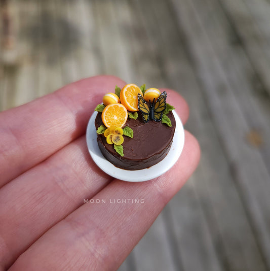 Chocolate and orange cake