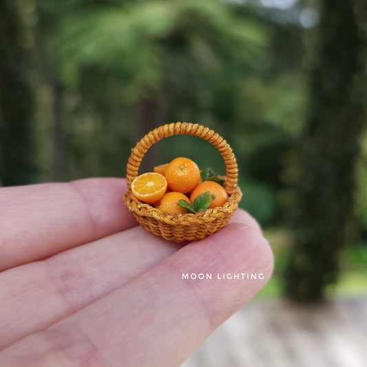 Basket of oranges