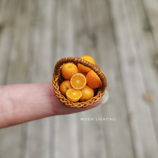 Basket of oranges