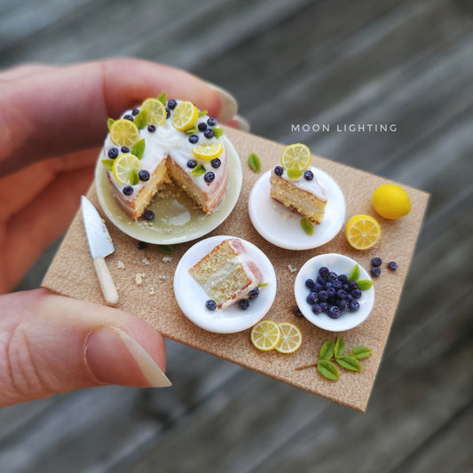 Lemon cake board