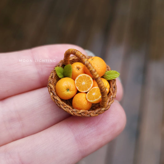 Basket of oranges