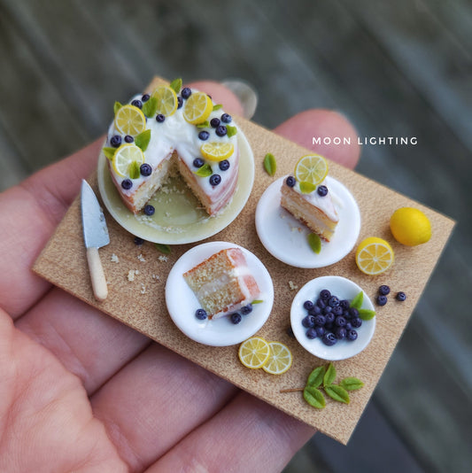Lemon cake board