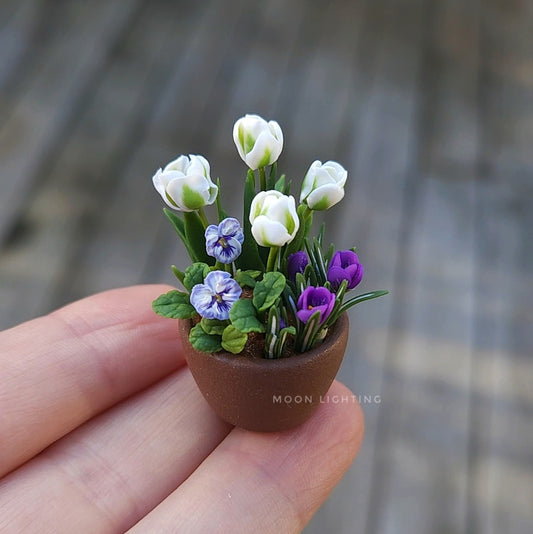 Pot of flowers