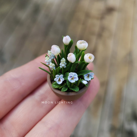 Pot of flowers