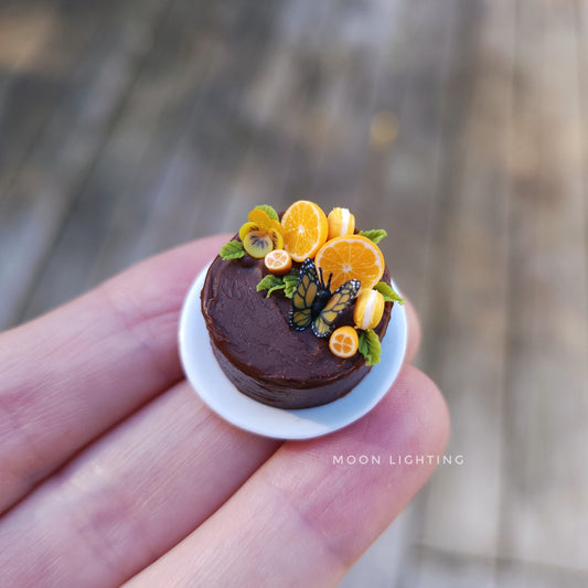 Chocolate and orange cake
