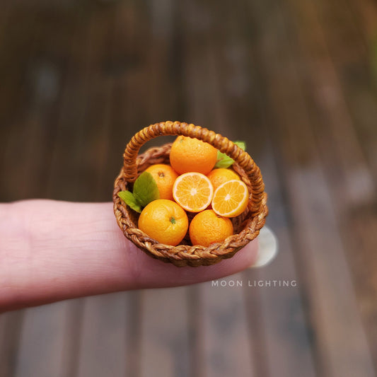 Basket of oranges
