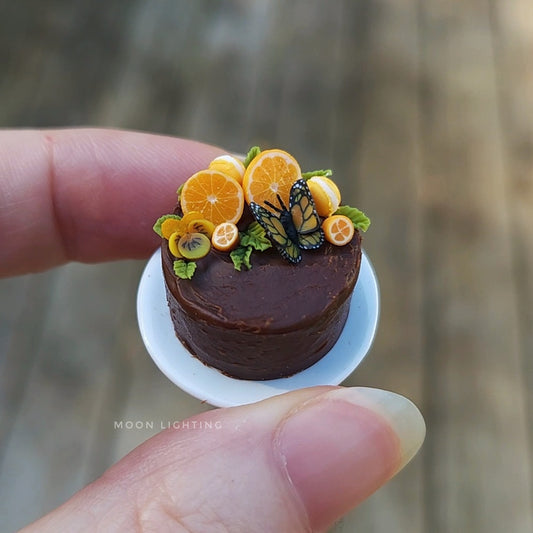 Chocolate and orange cake
